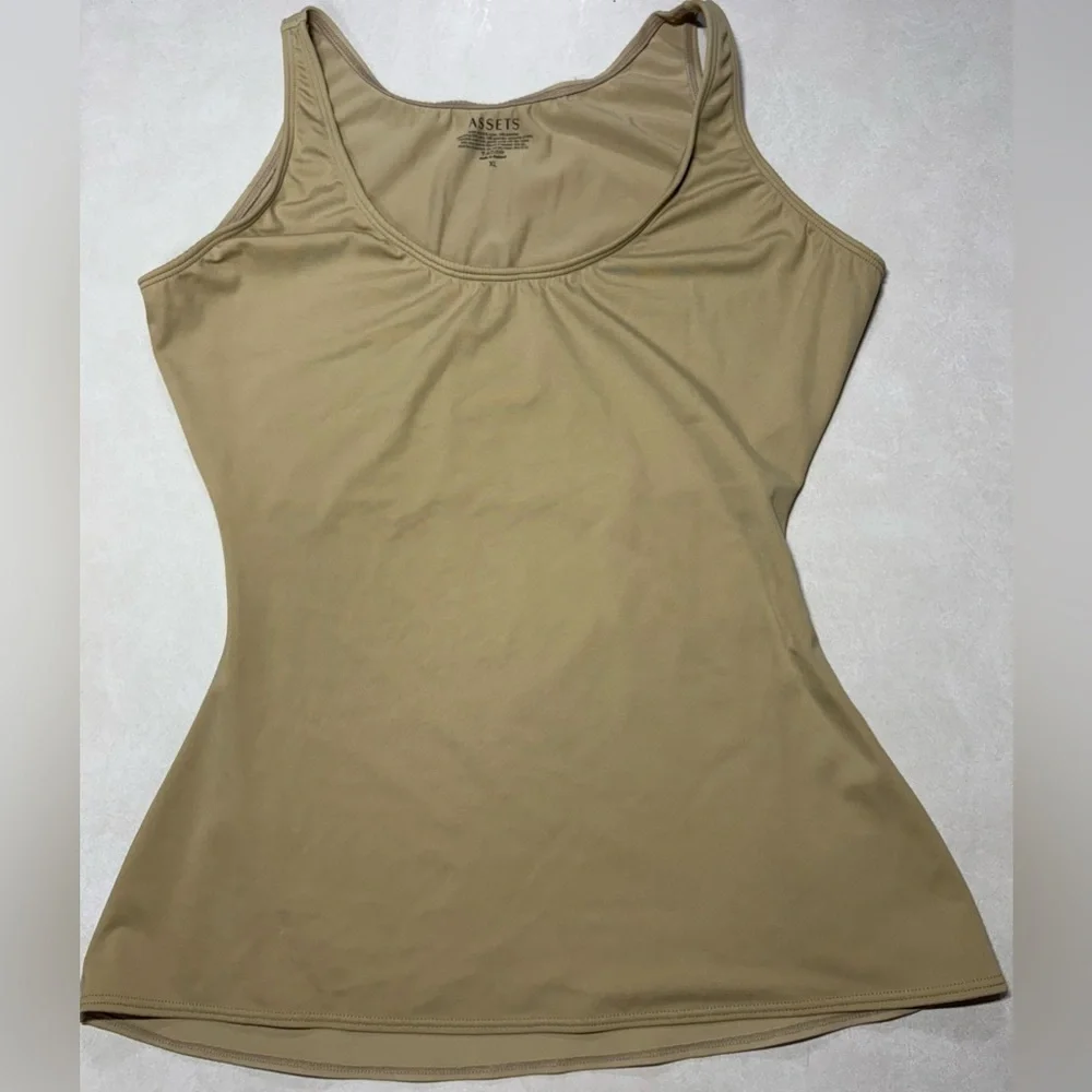 Assets XL Women's Tan Top - Picture 1 of 3